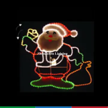 Christmas led motif light,christmas rope light motif