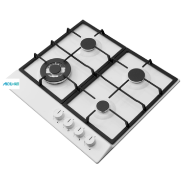 White Gas Cooker Enamel Supports On Gas Hob