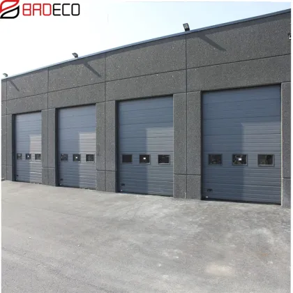 2017 hot sale sandwich panel industrial sectional door from BRD