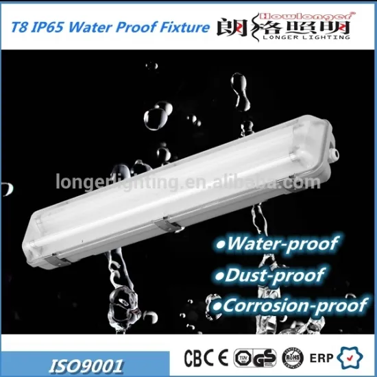 CE GS IP65 2x18w waterproof lighting fixture
