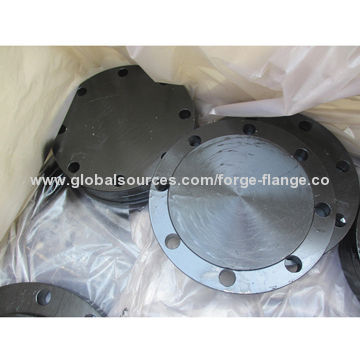 Blind Flange Black Painting