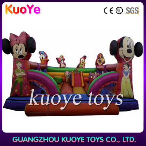 mickey bouncy castle,cartoon jumper castle,trampoline bouncy castle