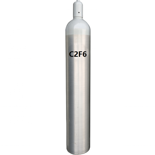99,999% hexafluoroetano C2F6 5N de alta pureza Halocarbon 116 Gás refrigerante hexafluoroetano C2F6 para semicondutor CIF FOB