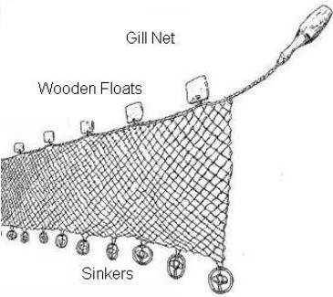 Polyethylene Multifilament Gill Net