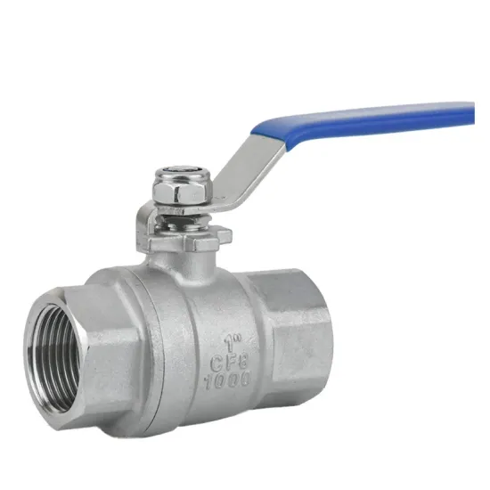 Corrosion-Resistant Lock Through Pull Handle Sanitary Ball Valve Set in Stainless Steel