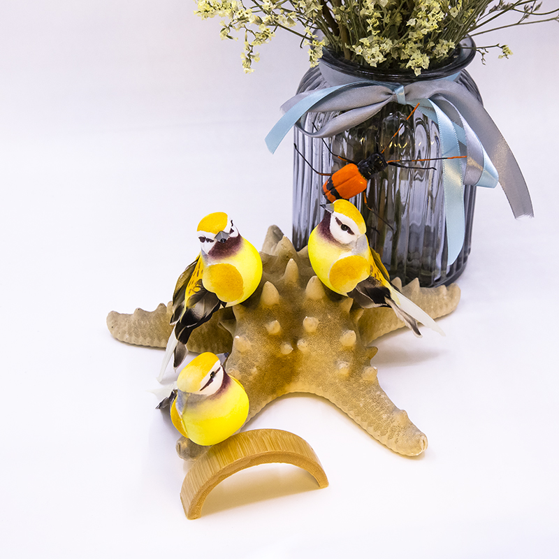 Gouden Vogel Decoratie