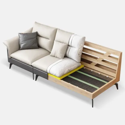 Modern Living Room Technology Cloth Sponge Sofa