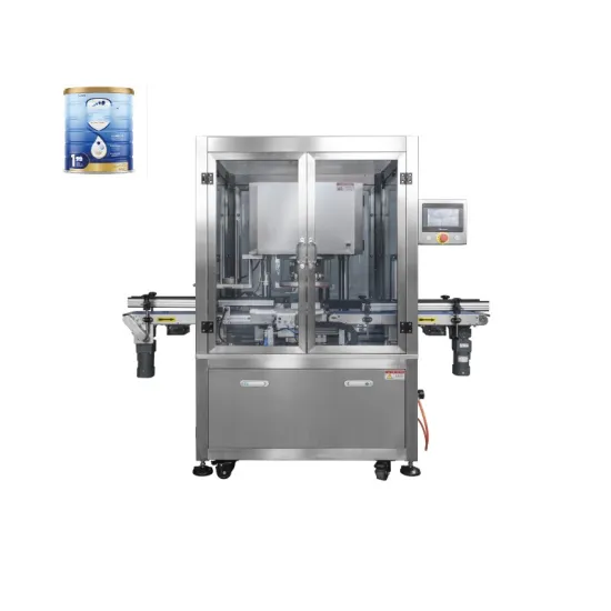 Automatic Metal Can Milk Powder Food Vacuum Nitrogen Sealing Machine