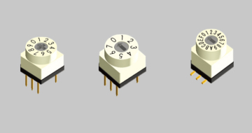 10 x 10cm Washable Rotary Code Switch