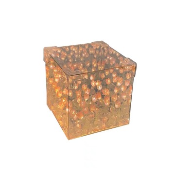 2026 Valentine's Day Tulip Flower Sea Magic Cube DIY Handmade Night Lights - Perfect Gift for Your Girlfriend's Wedding