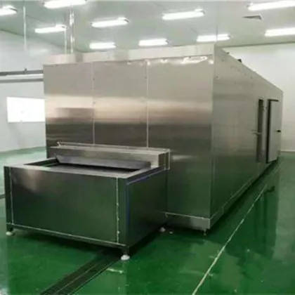 Impingement Freezing Tunnel Equipment For Aquatic Products