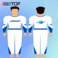 Uniformes de impressão de sublimação de líderes masculinos personalizados