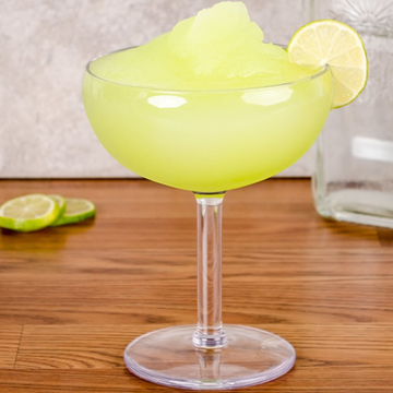 Dishwasher Safe Plastic Ice Cream Cups & Wine Goblets - 440ml