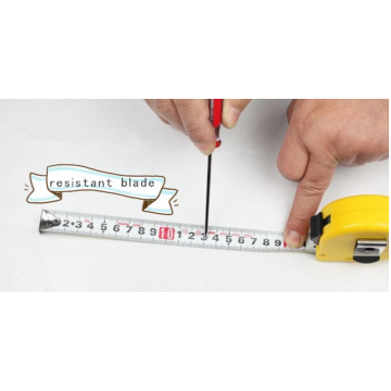 3mx16mm Yellow ABS case measuring tape