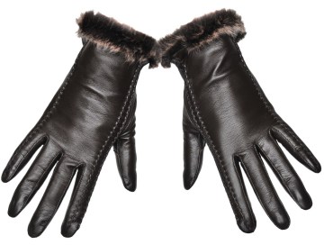 Fashion Lady Leather Glove (YZLG16)