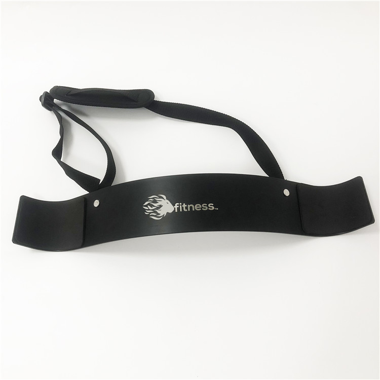 color personalizado deportes fitness bíceps bandas elásticas que construyen curl arm blaster