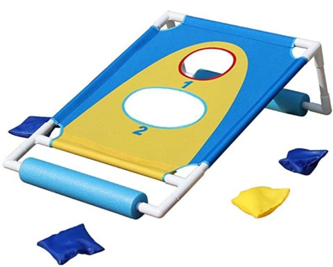 Tavola interattiva con sacchi di sabbia per bambini, giochi divertenti