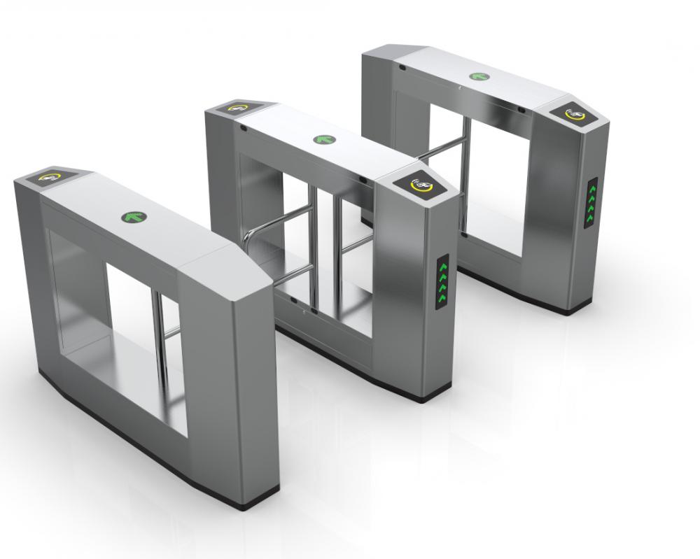 Electronic Baffle Gate Turnstile Swing Barrier