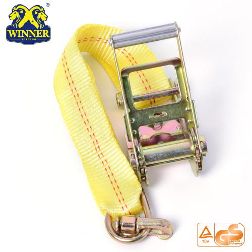 Truck Tie Down Winch Ratchet Strap Container Strap, High Quality Truck Tie Down Winch Ratchet