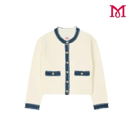 Xiaoxiangfeng Denim Edge Jacket Classic Style