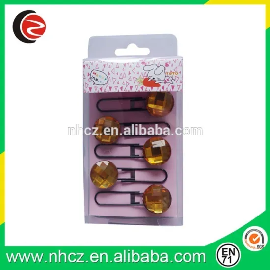 Good quality acrylic clip bookmark