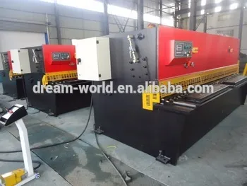 Hydraulic Swing Beam shearing machine , sheet metal cutting machinery tool