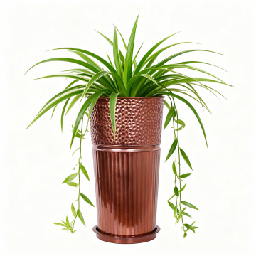 Tall Square Tapered Steel Plant Pots ZY2319-8D