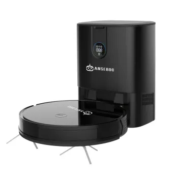 Self-Cleaning House Robot: Wet & Dry Mopping Smart Vacuum with Self-Emptying Dustbin