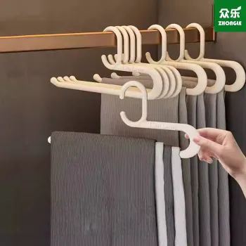Z-shaped Clothes Organizer for Wardrobe