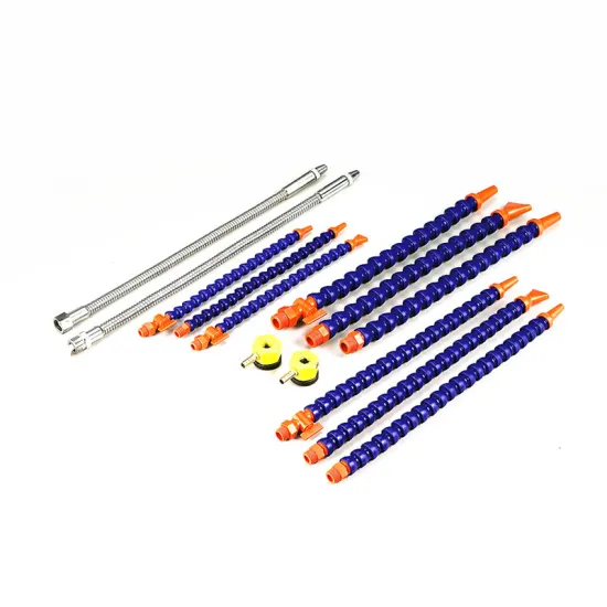 Gooseneck Flexible Coolant Tube for Machine Core Assembly