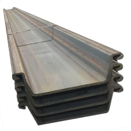 Large Quantity U-shaped Larsen Steel Sheet Piles
