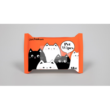 매일 그루밍을 위한 프리미엄 애완동물 물티슈