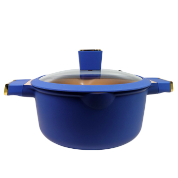 Electric Non-Stick Pot with Low Oil Smoke, 24cm Frying and Stewing Pan