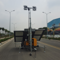 China solar led light tower for construction Supplier