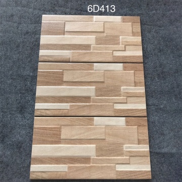 Villa Hotel Outdoor Matte Glazed 200x400mm 3D Ceramic Wall Bricks