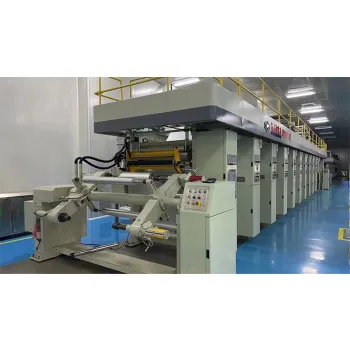 High Speed Flexible Packaging Automatic Register Gravure Printing Machine