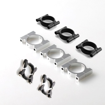 High strength adjustable aluminum tube clamp