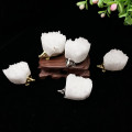 Druzy Crystal Alloy Hedgehog Ornaments Figurines Tumbled Raw Gemstone Animals Home Decoration