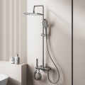 Shower Combination Exposed Pipe Digital Shower Set