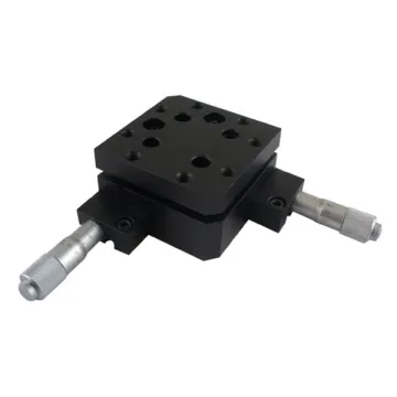 PT-QX04 Two-Axis Manual Tilt Stage with Dual Micrometer Heads