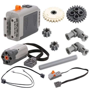 Tech-nical Power Functions Motor Set 8883 M Motor AA Battery Box for MOC Building Blocks