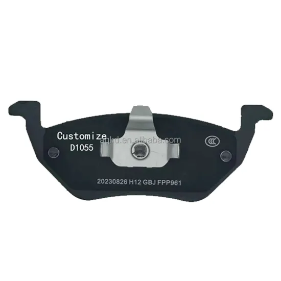 High-Quality Ceramic Brake Pads - D1055 Rear Auto Disc Brake Pads: Manufacturer Supply, Retail, Wholesale, ODM & OEM Customization