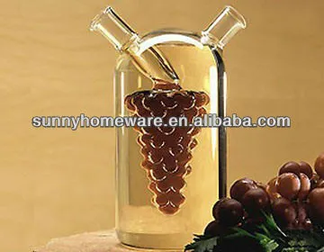 pyrex glass olive oil bottle/glass olive oil bottles