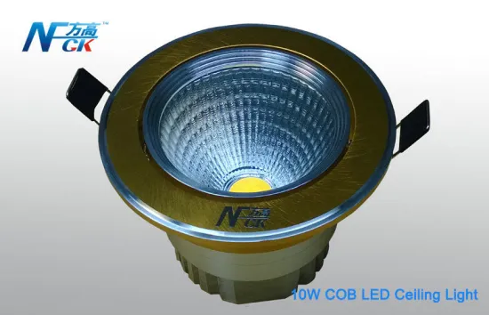 Ultra Bright 10w 850lm Cob Led Ceiling Light , Ra 90 Cob Led Ceiling Lighting