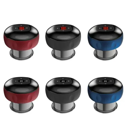 Electric Cupping Massage Scraping Device for Meridian Therapy and Fat Burning