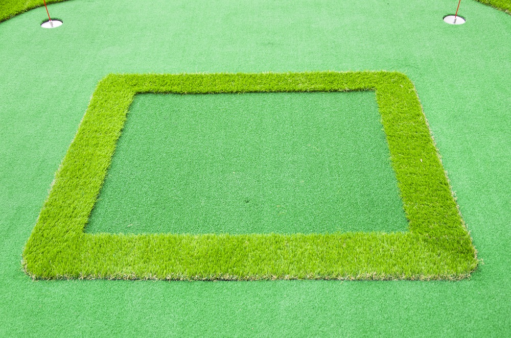 Putting Green Hitting Area