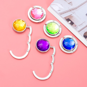Custom Wholesale Portable Table Top Purse Hook Bag Hanger with Logo