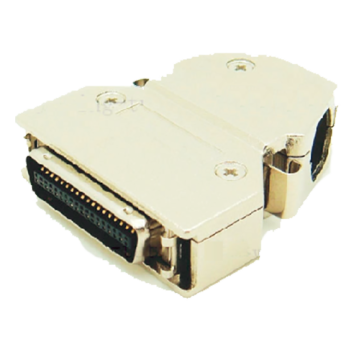 1,27mm σειρές θωρακισμένα κιτ backshell 36p γωνιακά