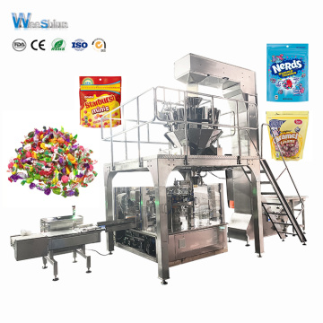 Doypack Candy Premade Borse Packing Machine