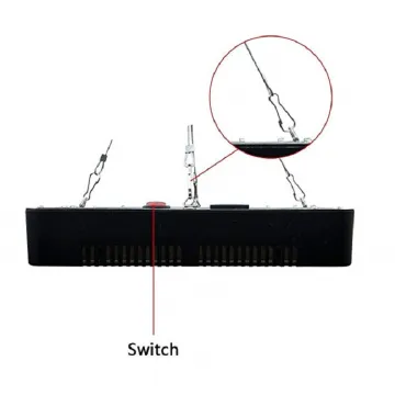 led plant grow light panel 1000w